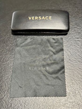 Étui de lunettes Versace authentique