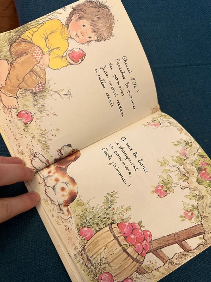 Livre album ancien vintage Les vacances Hemma Sarah Kay rêves d’enfant collection - photo numéro 11