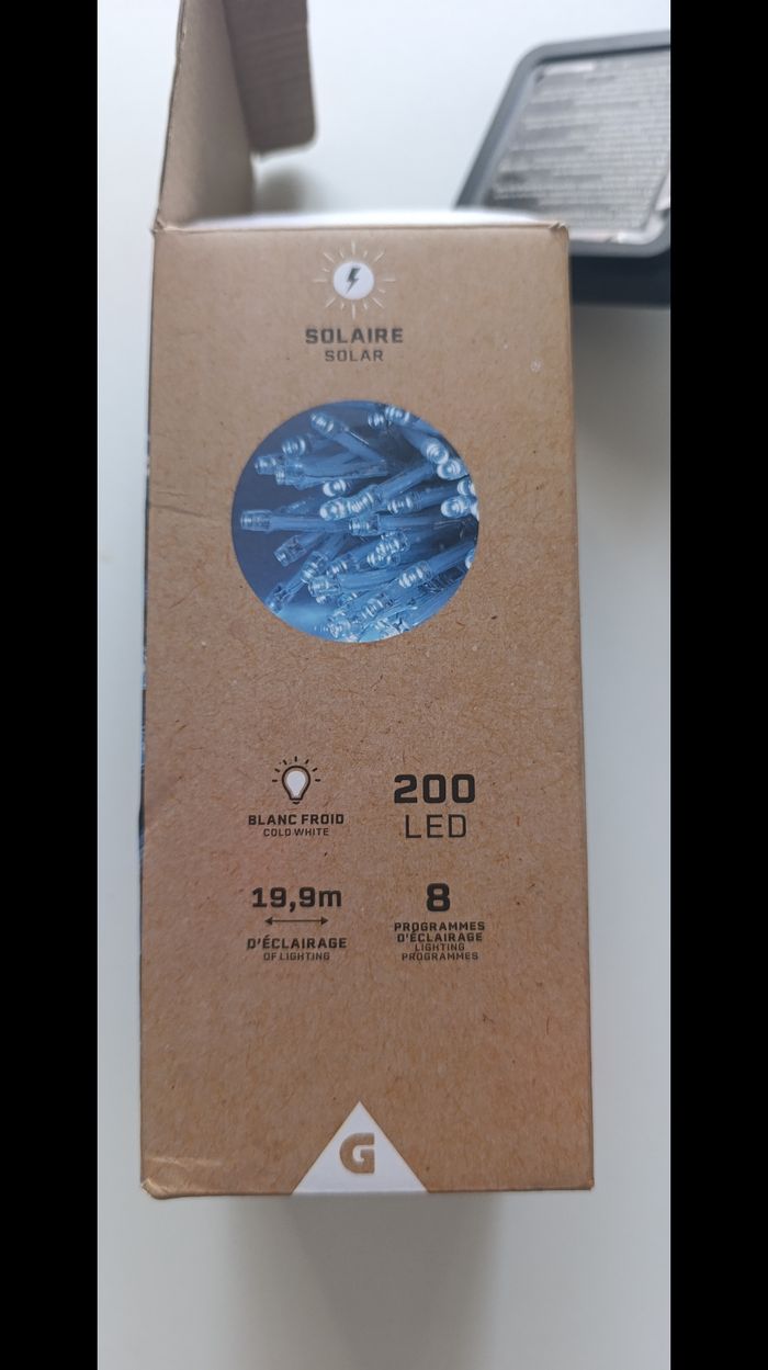 Guirlande lumineuse solaire - photo numéro 2