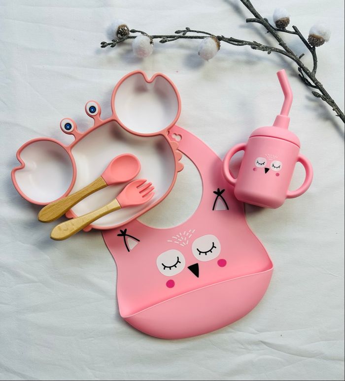 Set bébé assiette gobelet personnalisé