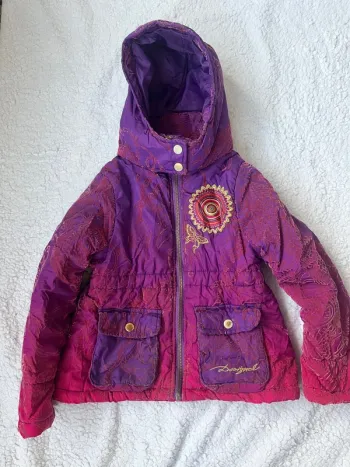 Doudoune manteau fille desigual 5-6 ans