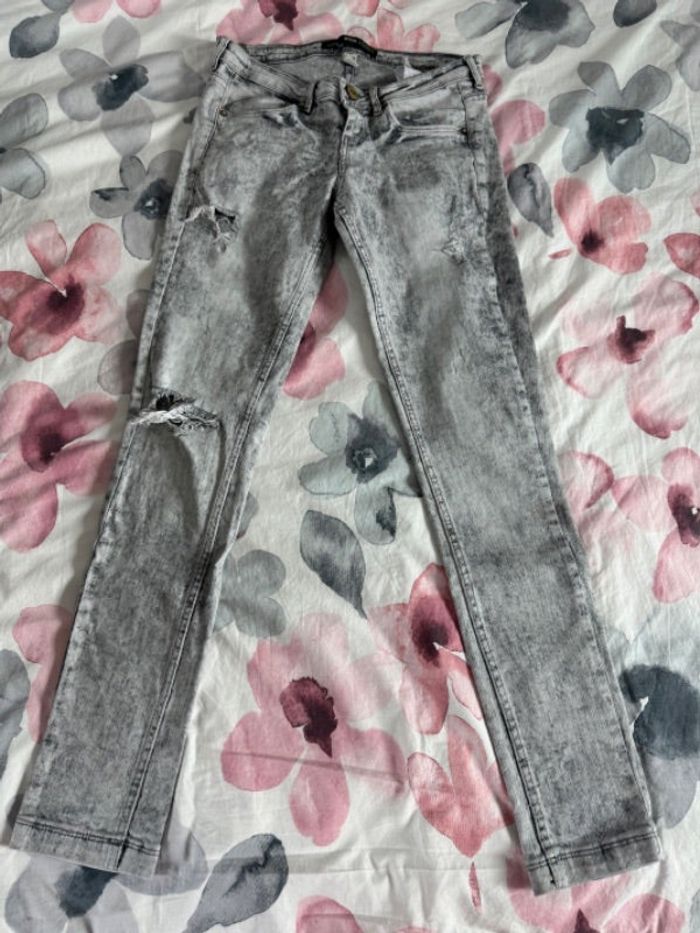 Jeans slim taille basse