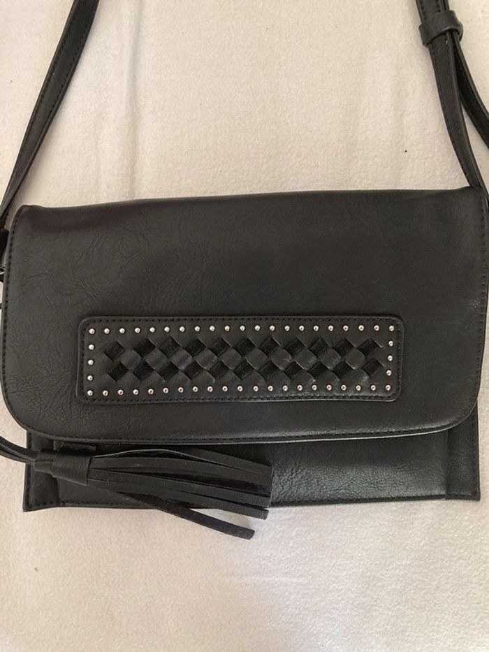 Sac bandoulière noire