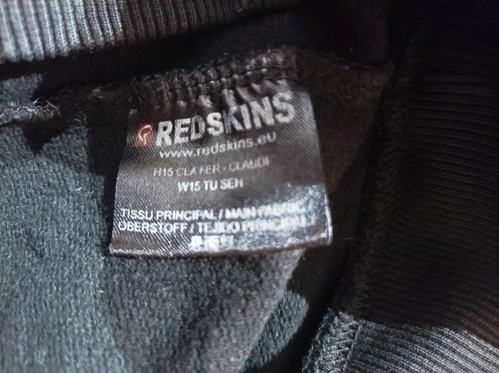 Sweat Redskins noir taille S - photo numéro 5