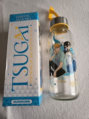 Gourde bouteille en verre Kurokawa Tsugai 