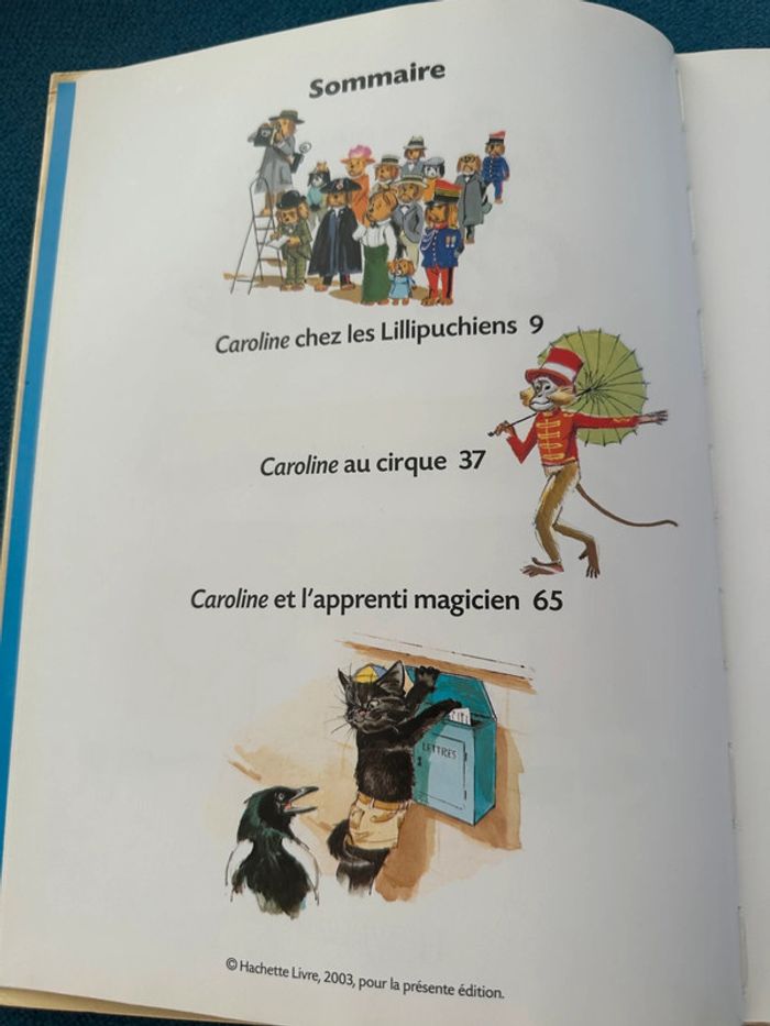 Livre rare recueil 3 histoires de Caroline bd album Pierre Probst (apprenti sorcier magicien) - photo numéro 5