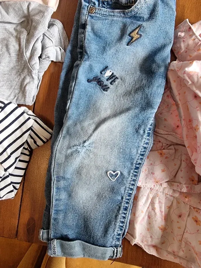 Lot vêtements bébé fille 12 mois - photo numéro 13