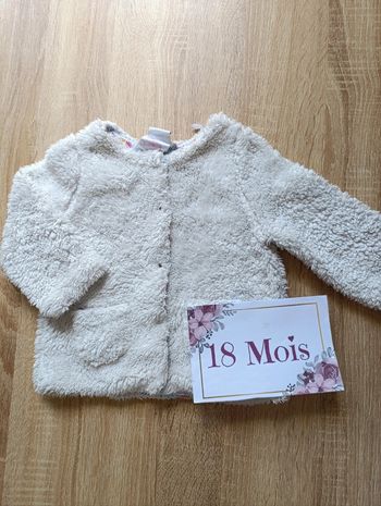 Veste Du pareil au même 18mois fille