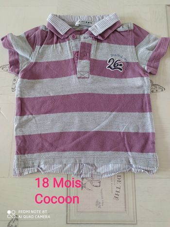 Polo 18 mois cocoon