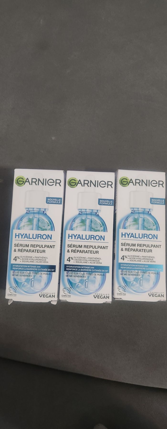 Sérums hydratant et repulpant