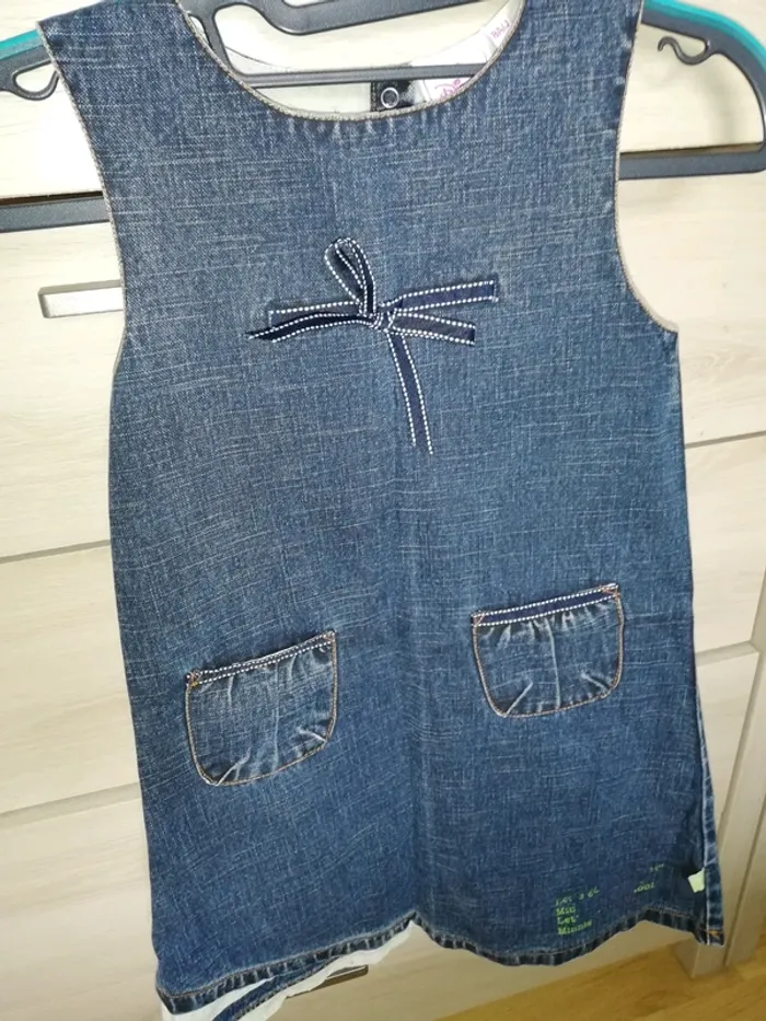 Robe en jeans