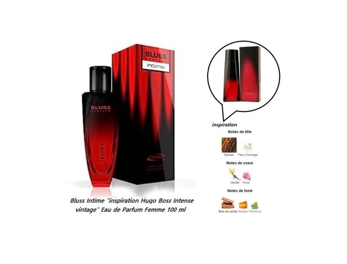 Bluss Intime "inspi Hugo Boss Intense vintage" Eau de Parfum Femme 100 ml - photo numéro 2