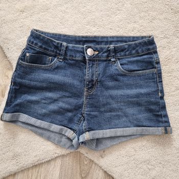 Short en jeans