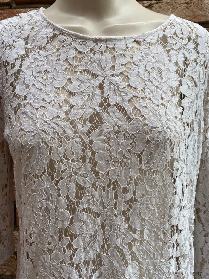 Blouse dentelle 🌸 Kiabi 🌸 42 - photo numéro 2
