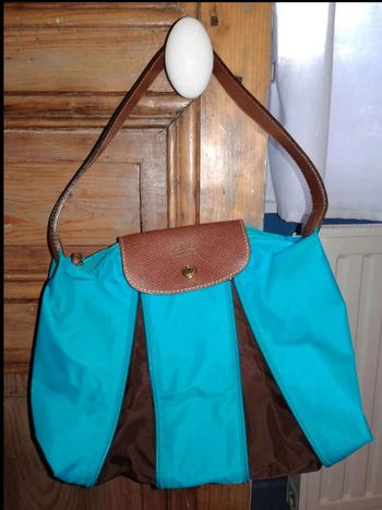 Sac Longchamp  turquoise