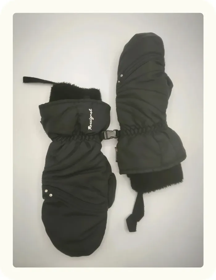 Gants moufles molletonnées Femme Rossignol