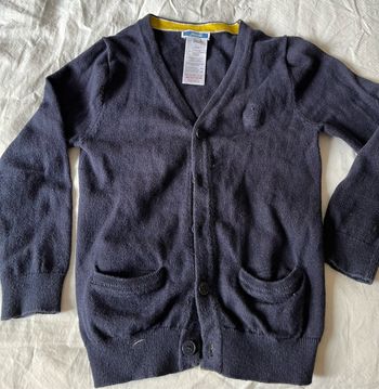 Gilet marine jacadi 6 ans