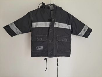 Manteau noir garçon 12-18 mois