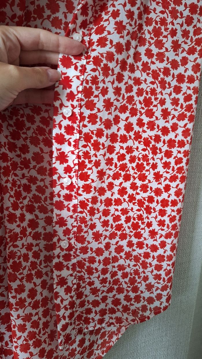 Top rouge et blanc - photo numéro 2
