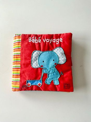 Livre en tissu Bébé voyage