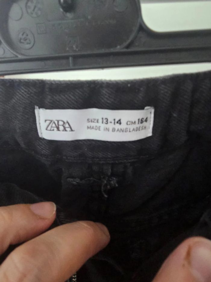 Jean noir fille Zara 13/14 ans - photo numéro 7
