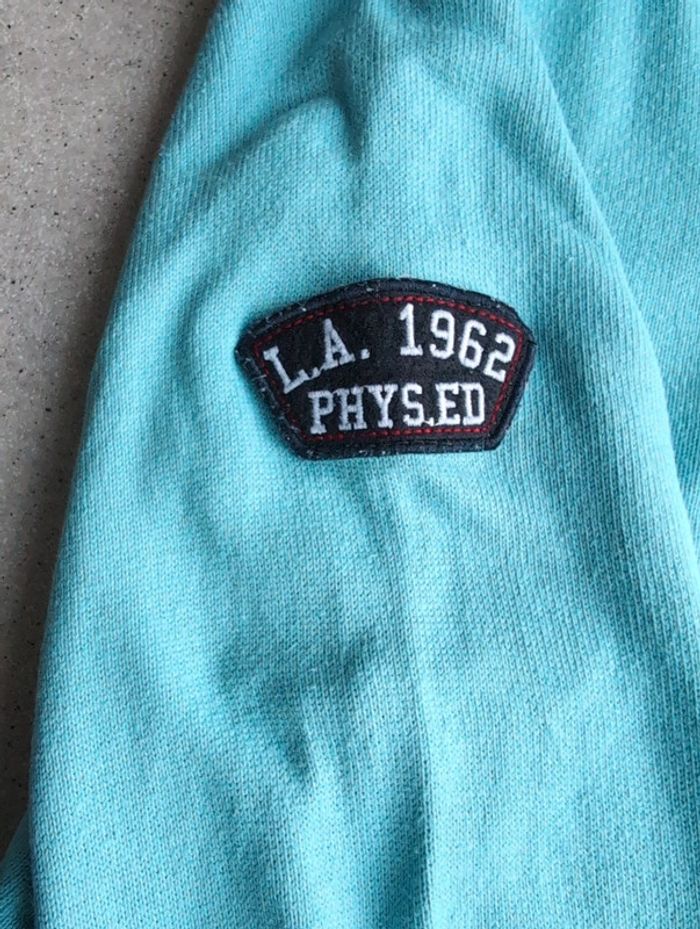 Pull col v turquoise - photo numéro 6