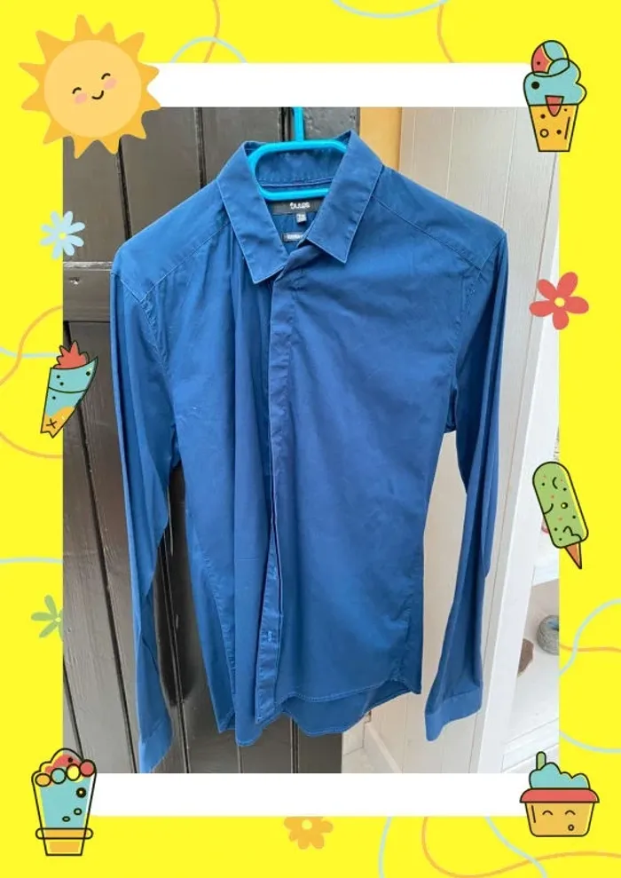 Chemise Jules extra slim Taille 2 37/38