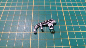 Pare-chocs avant droit miniature Bburago Burago Lancia Aurelia B24 Spider 1955 1/18 1/18ème #C47