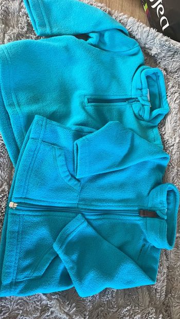 Lot de 1 pull + 1 gilet polaire Quechua 6 mois