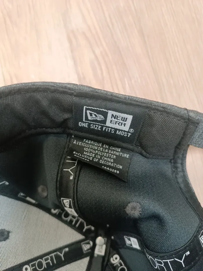Casquette New Era grise - photo numéro 6