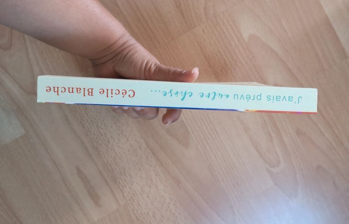 Livre roman j'avais prévu autre chose de Cécile blanche - photo numéro 4