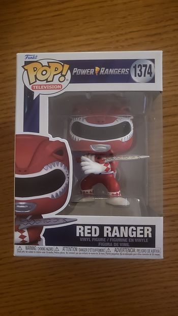 Figurine Pop Power Rangers rouge