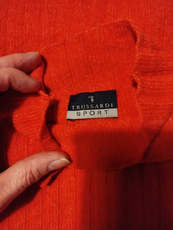 Pull col montant Trussardi Sport - photo numéro 4