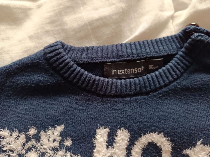 Pull noël in extenso tbe 80cm 12m - photo numéro 2