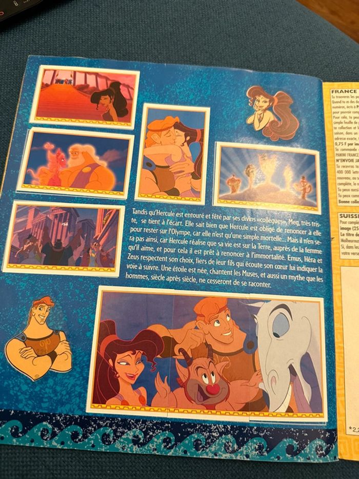 Album livre Panini complet stickers autocollants Disney Hercules - photo numéro 16