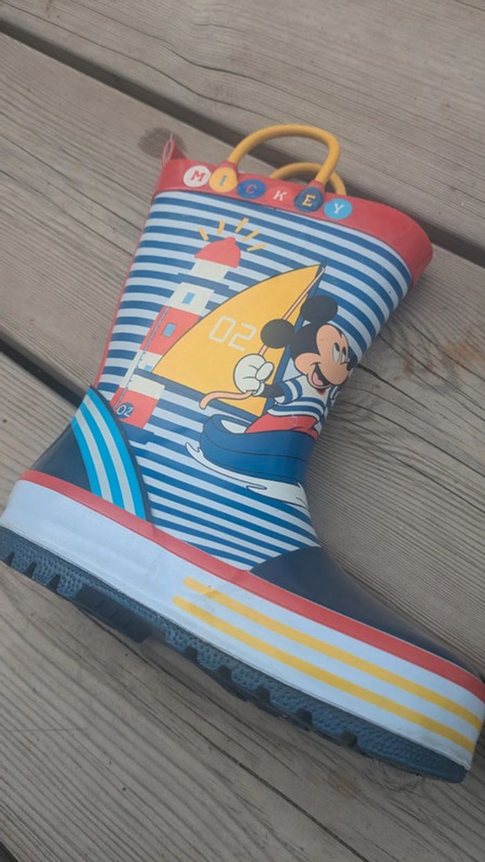 Bottes en caoutchouc Mickey - photo numéro 3