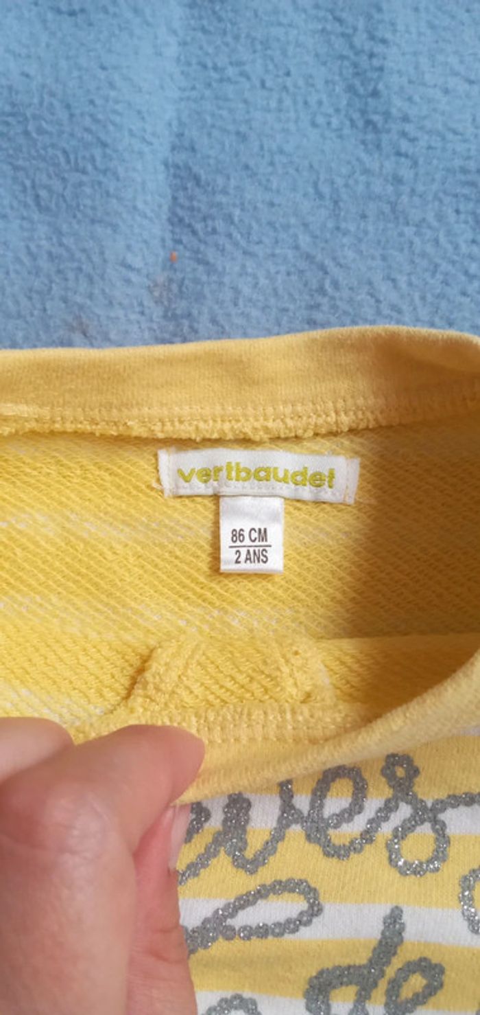 Pull Vertbaudet taille 2 ans 86 cm - photo numéro 2