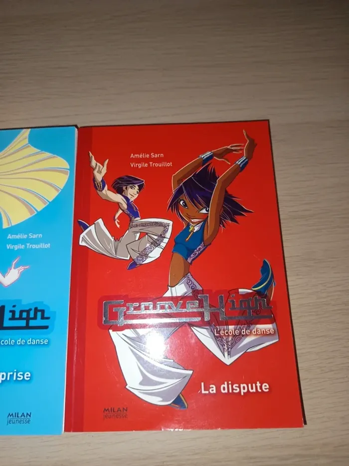 Lot 8 livres groove high, l'école de danse - photo numéro 10