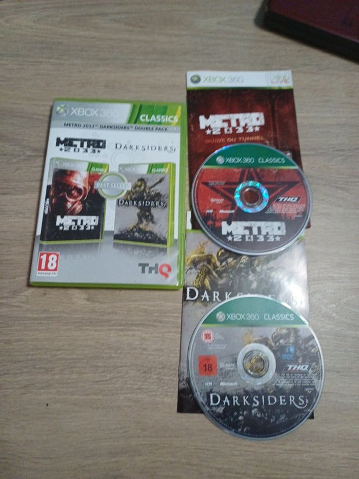 Metro 2033 & Darksiders Xbox 360
