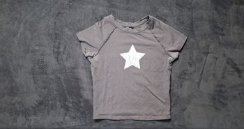 Tee-shirt gris étoile