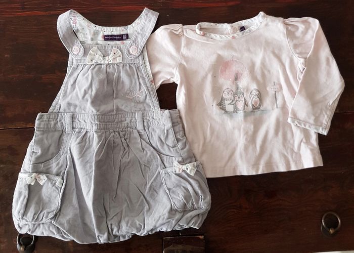 Très joli ensemble 9 mois 70 cm - photo numéro 3