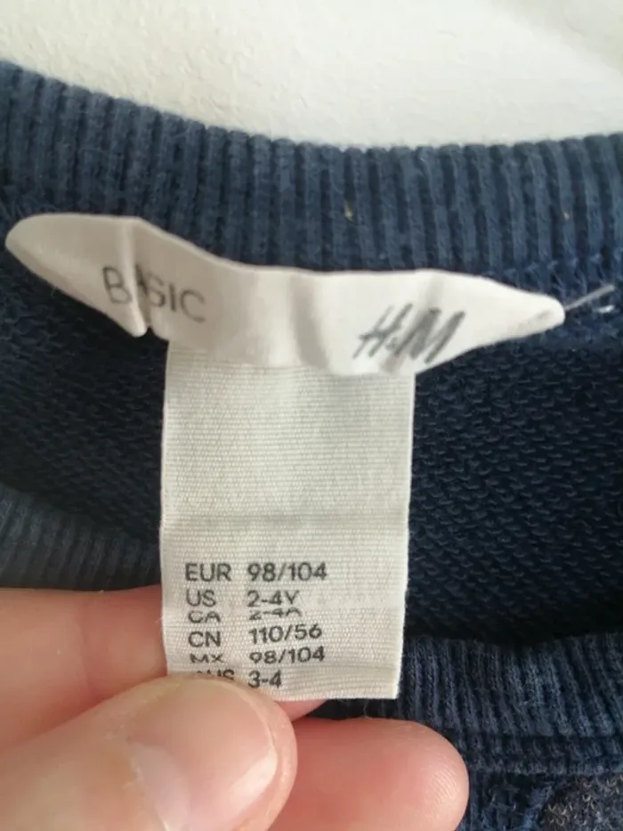 Sweat H&M bleu - photo numéro 6