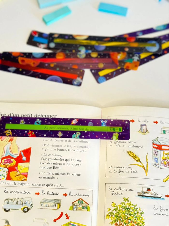 lot de 8 bandelettes de lecture - Motifs Garçon - photo numéro 7
