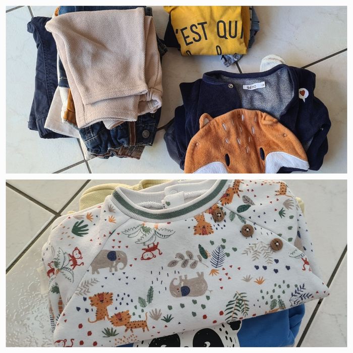 Lot garçon 12 mois