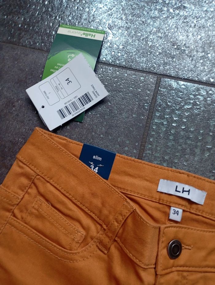 Pantalon slim neuf La Halle 34 - photo numéro 4