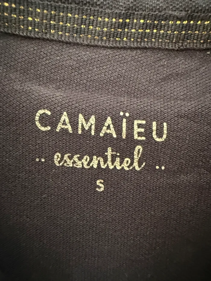 Polo manches courtes camaïeu taille S - photo numéro 3