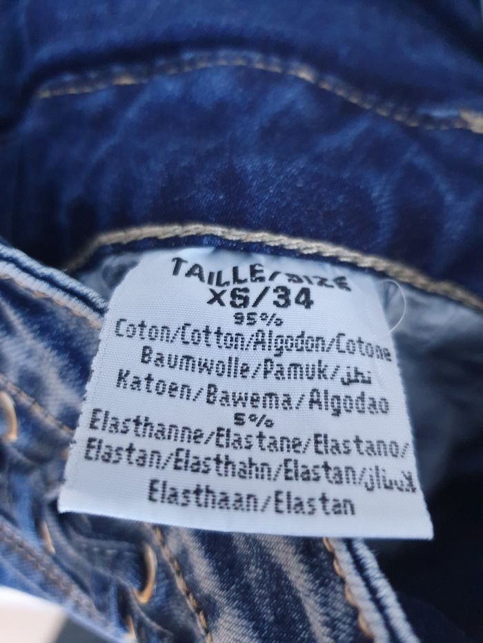 Short jeans  fille 14 ans (XS) - photo numéro 6