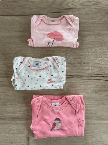 Bodies - petit bateau - 6 mois