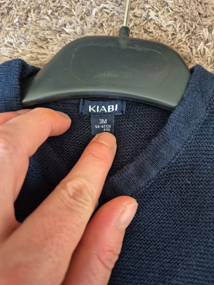 Gilet brassière kiabi 3 mois - photo numéro 3