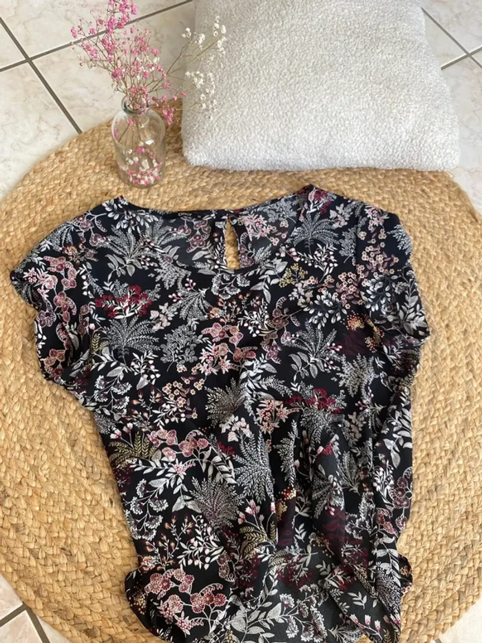 T-shirt fleuri